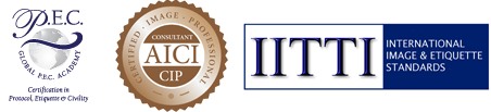 PEC Global Academy, AICI CIP, IITTI International Image and Etiquette Standards