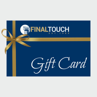 Final Touch Gift Card for etiquette and social behavior training